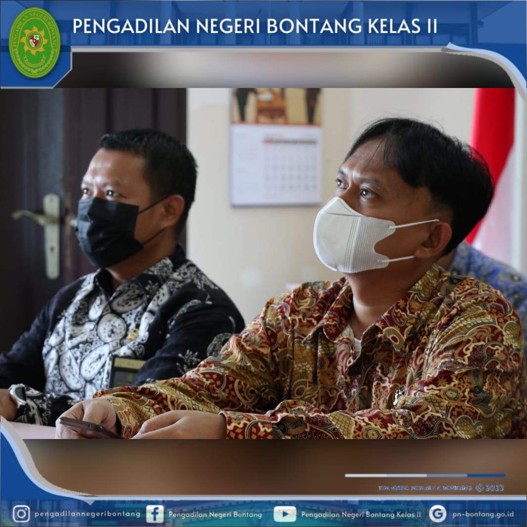 Kegiatan Pembinaan Teknis Dan Administrasi Yudisial Oleh Pimpinan